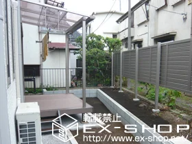 LIXIL ���N�V��(�g�X�e��)�̃e���X���� ���C�U�[�e���XII�@F�^�@�ϐ�Ή�~�`20cm�{�|���J�[�{�l�[�g�i�u���E���j �{�H��