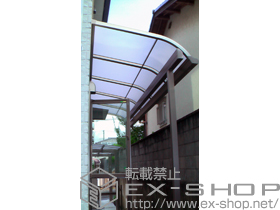 のバルコニー・ベランダ屋根 ライザーテラスII R型 ルーフタイプ 連棟 積雪〜20cm対応 施工例