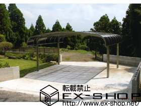 のカーポート テールポートシグマIII ワイド 積雪〜20cm対応 施工例