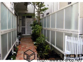 LIXIL ���N�V��(TOEX)�̃t�F���X �V�����IRP�^�t�F���X �{�H��