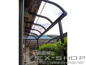 のテラス屋根 パワーアルファ RB型 テラスタイプ 積雪〜30cm対応 施工例