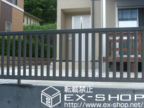 のフェンス・柵 プリレオR4型フェンス 施工例