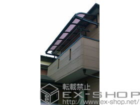 のバルコニー・ベランダ屋根 ヴェクターテラス R型 ルーフタイプ 単体 積雪〜20cm対応 施工例