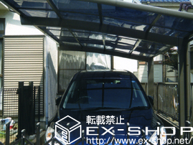 のカーポート カーブポートシグマIII 積雪〜20cm対応 施工例