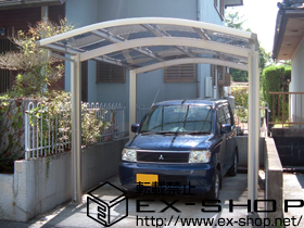 のカーポート レイナワンポート 積雪〜20cm対応 施工例