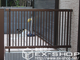 のフェンス・柵 エクスラインフェンス 13型 自由柱施工 施工例