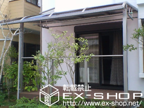 のテラス屋根 ヴェクターテラス R型 テラスタイプ 単体 積雪〜20cm対応 施工例