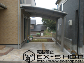 のカーポート カーブポートシグマIII 積雪〜20cm対応 施工例