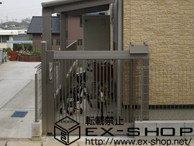 の門扉 スライドドア1型 施工例