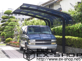 のカーポート テールポートシグマIII 積雪〜20cm対応 施工例