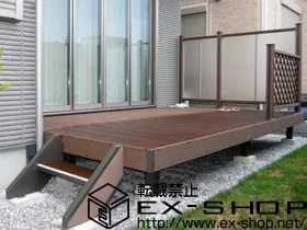 �_�ސ쌧���͌��s����LIXIL ���N�V���i�g�X�e���j�̃E�b�h�f�b�L ���R�X�e�[�WII  �P��+�f�b�L�t�F���X �t���b�g���`�X�p�l���i���ڃ^�C�v�j + �v���C�o�V�[�p�l���i�|���J�[�{�l�[�g�j+�X�e�b�v�Z�b�g 1�i�p �{�H��