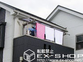 のバルコニー・ベランダ屋根 ライザーテラスII F型 ルーフタイプ 単体 積雪〜20cm対応 施工例