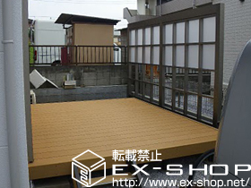 のウッドデッキ リコステージII 施工例