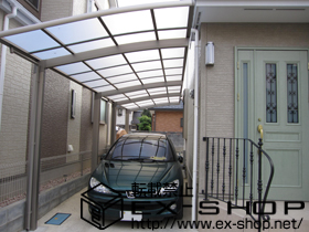 のカーポート カーブポートシグマIII 縦連棟 積雪〜20cm対応 施工例