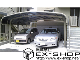 のカーポート テールポートシグマIII ワイド 積雪〜20cm対応 施工例