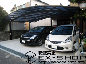 のカーポート レイナトリプルポート 積雪〜20cm対応 施工例