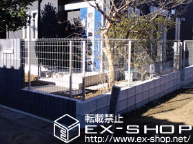 のフェンス・柵 イーネットフェンス1F型 施工例