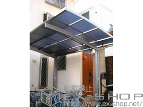 のカーポート カーブポートシグマIII 積雪〜20cm対応 施工例