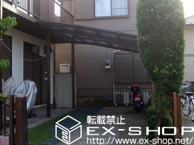 のカーポート ルーフポートシグマIII 積雪〜20cm対応 施工例