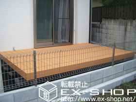 のウッドデッキ リウッドデッキII  単体 施工例