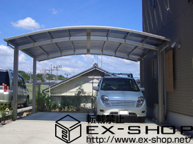 のカーポート レイナツインポート 積雪〜20cm対応 施工例