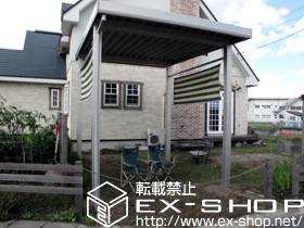 のカーポート ジーポートneo Aタイプ 積雪〜100cm対応 施工例