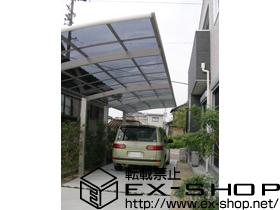 のカーポート プレシオスポート 縦連棟 積雪〜20cm対応 施工例