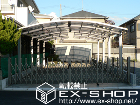 のカーポート プレシオスポート ワイド 積雪〜20cm対応 施工例