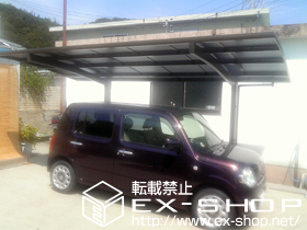 のカーポート カーブポートシグマIII 積雪〜20cm対応 施工例