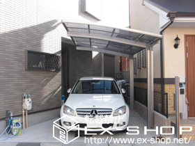 のカーポート カーブポートシグマ? 積雪〜20cm対応 施工例