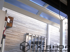 のテラス屋根 ヴェクターR型 屋根タイプ 単体 積雪〜20cm対応 施工例