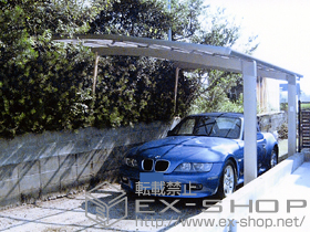 のカーポート カーブポートシグマIII 積雪〜20cm対応 施工例