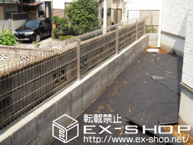 のフェンス・柵 イーネットフェンス1F型 施工例