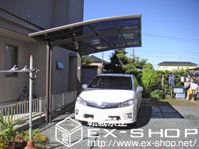 のカーポート カーブポートシグマIII 積雪〜20cm対応 施工例