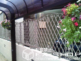 のフェンス・柵 アーラスフェンス1型[自由柱] 施工例