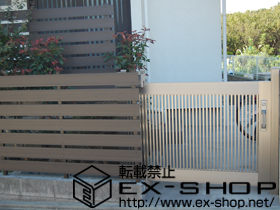 の門扉 スライドドア2型 施工例