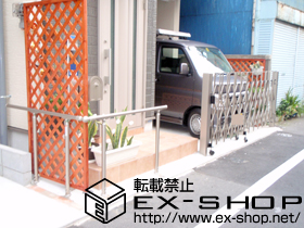 のフェンス・柵 ガードウォーカー 柱仕様 施工例