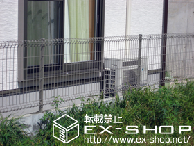 のフェンス・柵 ハイグリッドフェンスN8型 施工例