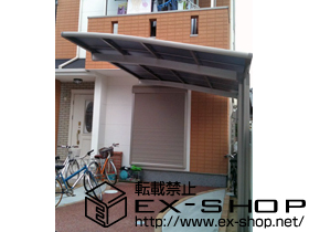 のカーポート カーブポートシグマ? 積雪〜20cm対応 施工例