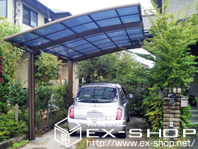 のカーポート カーブポートシグマIII 積雪〜20cm対応 施工例