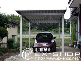 のカーポート ジーポートneo Aタイプ 積雪〜100cm対応 施工例