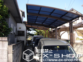 のカーポート プレシオスポート 積雪〜20cm対応 施工例