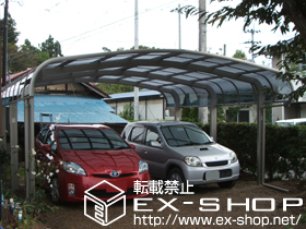 のカーポート テールポートシグマIII 1500 ワイド 積雪〜50cm対応 施工例