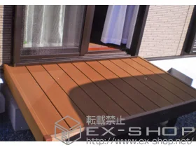 ��ʌ����ԌS�O�F����LIXIL ���N�V���i�g�X�e���j�̃E�b�h�f�b�L ���R�X�e�[�WII  �P�� �{�H��