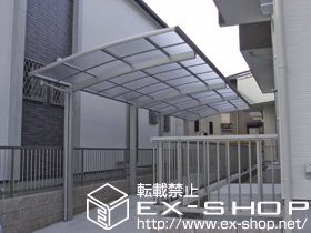 のカーポート プレシオスポート 縦連棟 積雪〜20cm対応 施工例