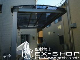 のサイクルポート・駐輪場 キューブポート ミニ　積雪〜20cm対応 施工例