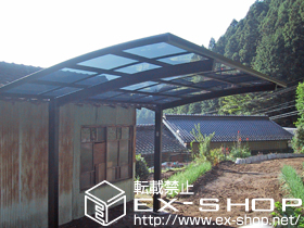 のカーポート カーブポートシグマIII 積雪〜20cm対応 施工例