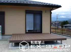 のウッドデッキ リウッドデッキII 単体 施工例