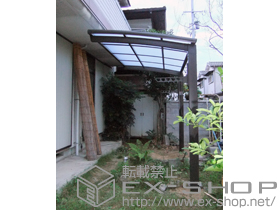 のサイクルポート・駐輪場 カーブポートシグマIIIミニ 積雪〜30cm対応 施工例