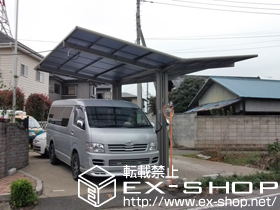 のカーポート レークポートシグマIII Y合掌タイプ 積雪〜20cm対応 施工例